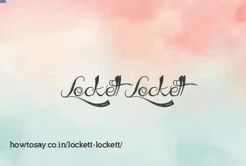 Lockett Lockett