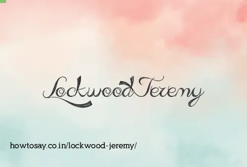 Lockwood Jeremy