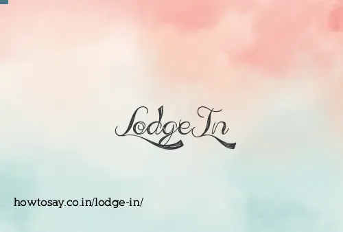Lodge In