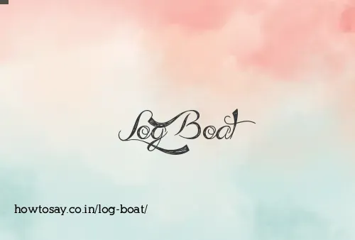 Log Boat
