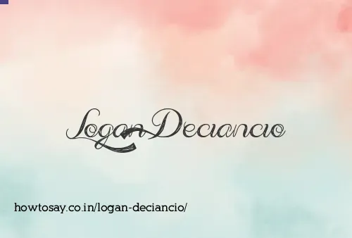 Logan Deciancio