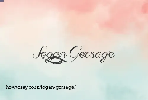 Logan Gorsage