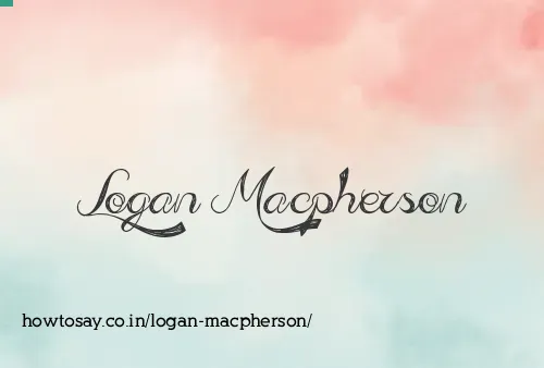 Logan Macpherson