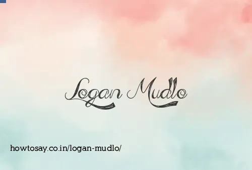 Logan Mudlo