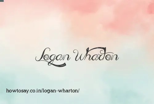 Logan Wharton