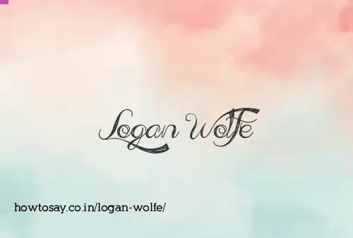 Logan Wolfe