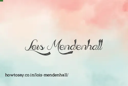 Lois Mendenhall