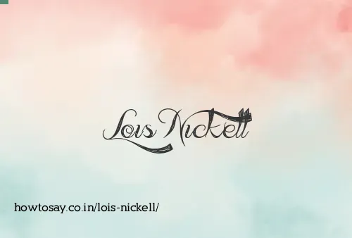 Lois Nickell