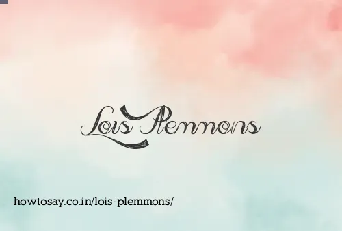 Lois Plemmons