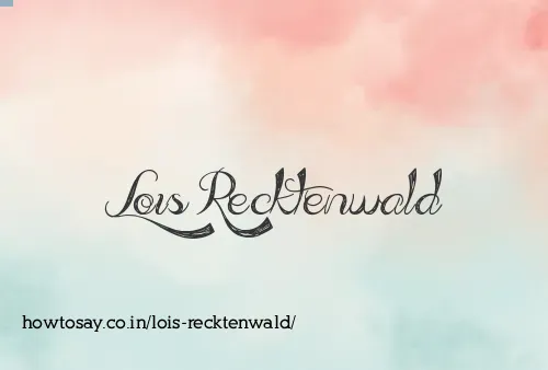 Lois Recktenwald