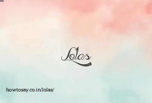 Lolas