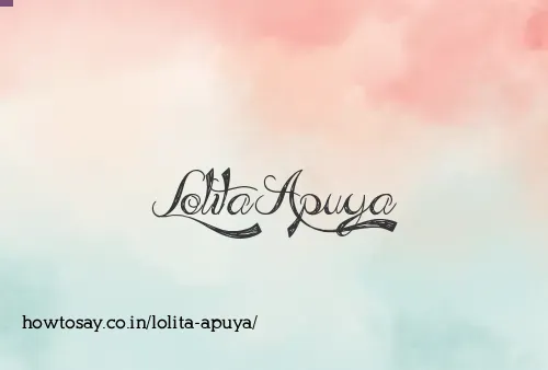 Lolita Apuya