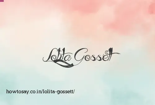 Lolita Gossett