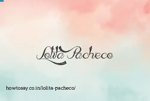 Lolita Pacheco