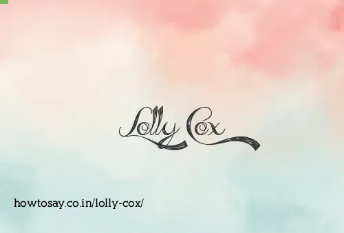 Lolly Cox