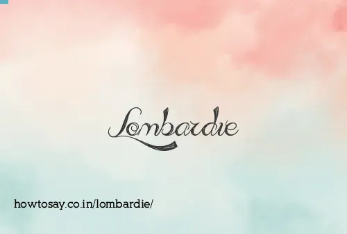 Lombardie