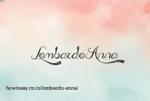 Lombardo Anna
