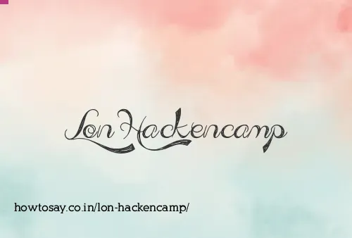 Lon Hackencamp