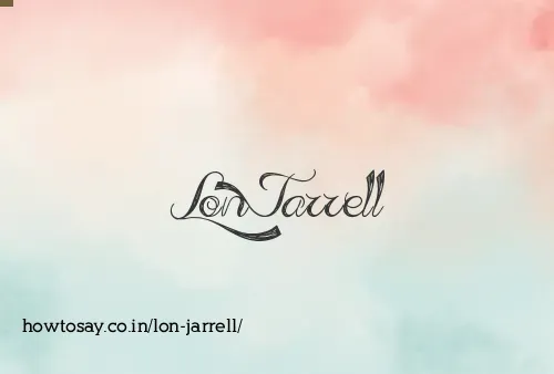 Lon Jarrell