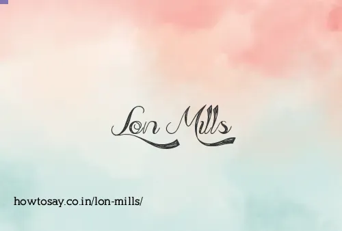 Lon Mills