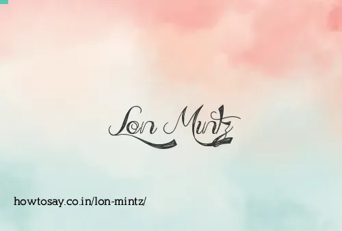Lon Mintz
