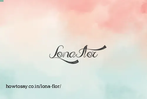 Lona Flor