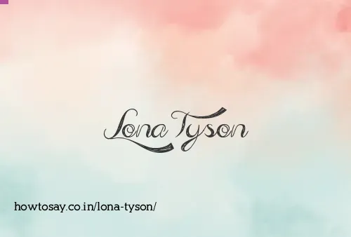 Lona Tyson
