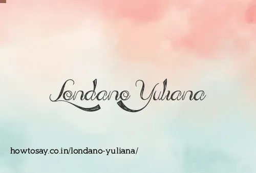 Londano Yuliana