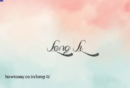 Long Li