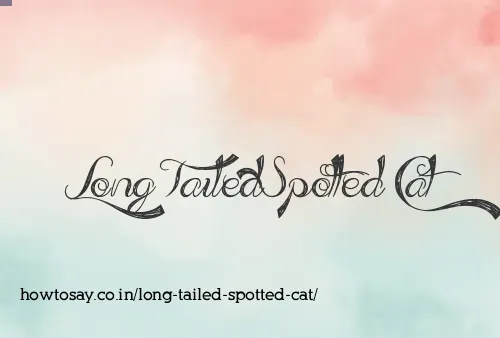 Long Tailed Spotted Cat