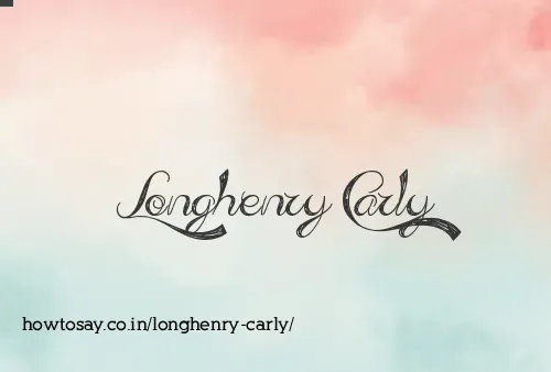 Longhenry Carly