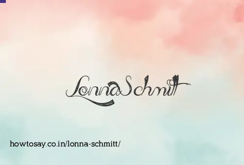 Lonna Schmitt