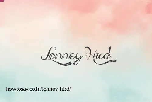 Lonney Hird