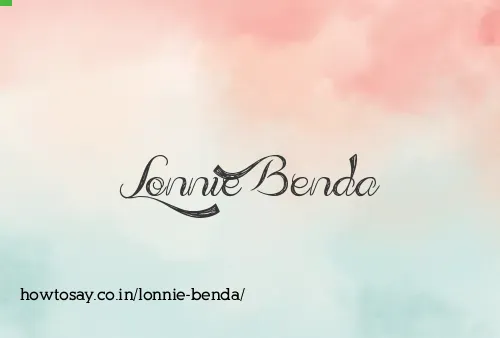 Lonnie Benda