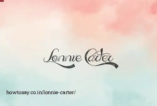 Lonnie Carter