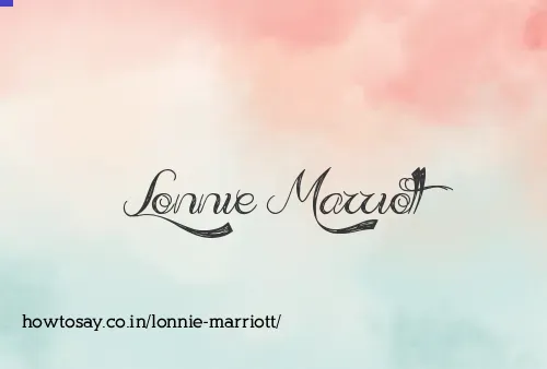 Lonnie Marriott