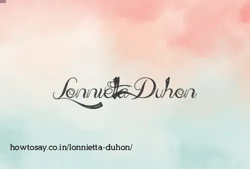 Lonnietta Duhon