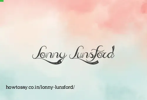 Lonny Lunsford