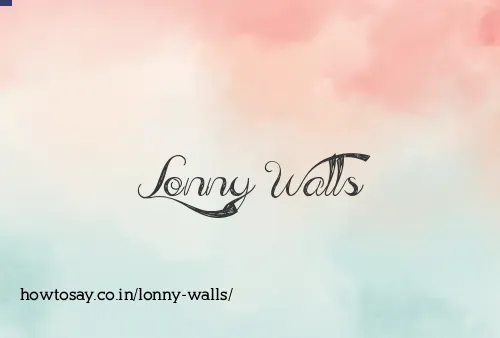 Lonny Walls