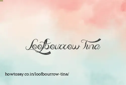 Loofbourrow Tina