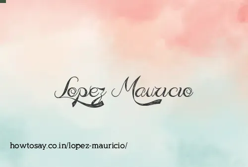 Lopez Mauricio