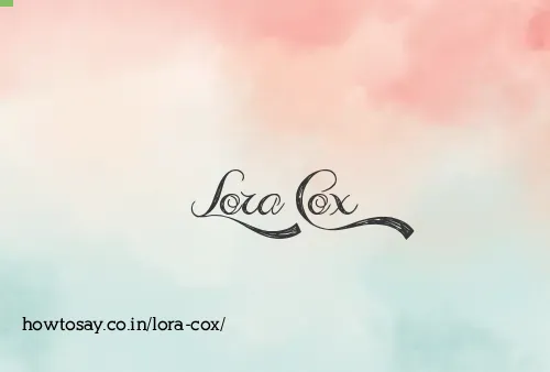 Lora Cox