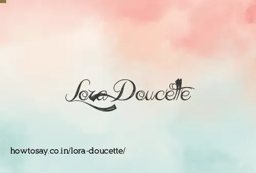Lora Doucette