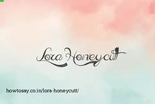 Lora Honeycutt