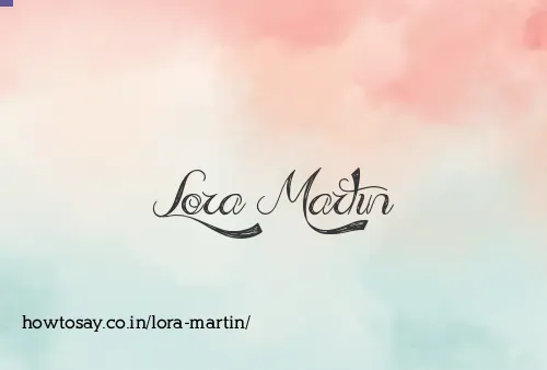 Lora Martin