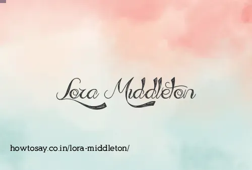 Lora Middleton