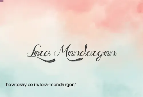 Lora Mondargon