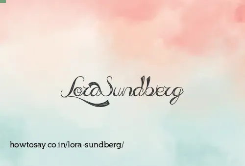 Lora Sundberg