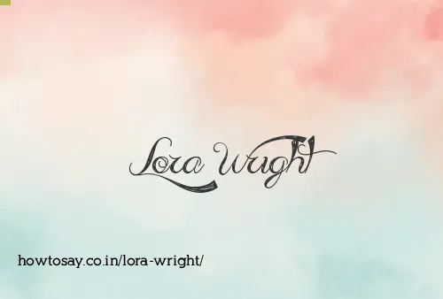Lora Wright