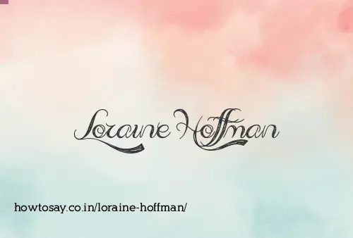Loraine Hoffman